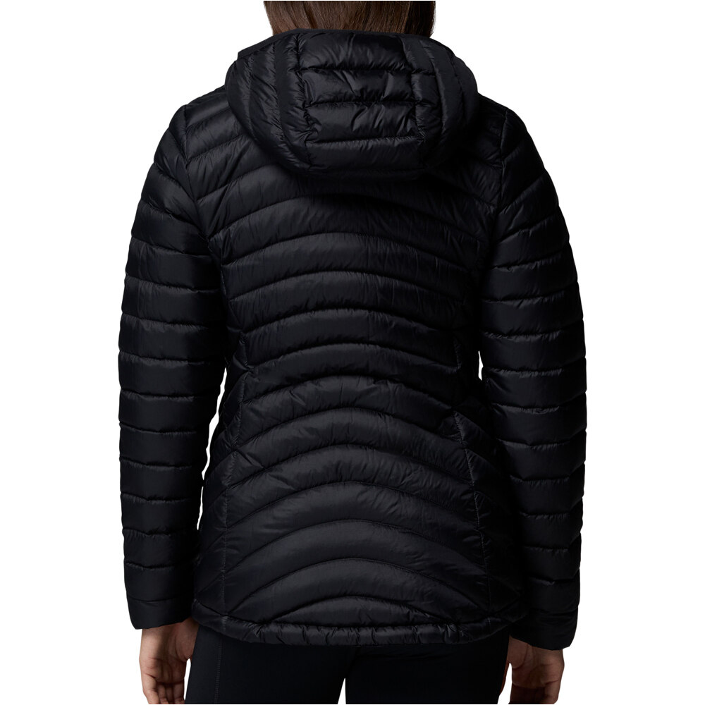 Columbia chaqueta outdoor mujer Corelite Down Hooded Jacket vista trasera