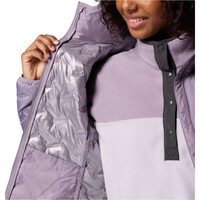 Columbia chaqueta outdoor mujer Delta Ridge II Down Hooded Jacket vista detalle