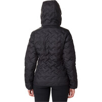 Columbia chaqueta outdoor mujer Delta Ridge II Down Hooded Jacket vista trasera