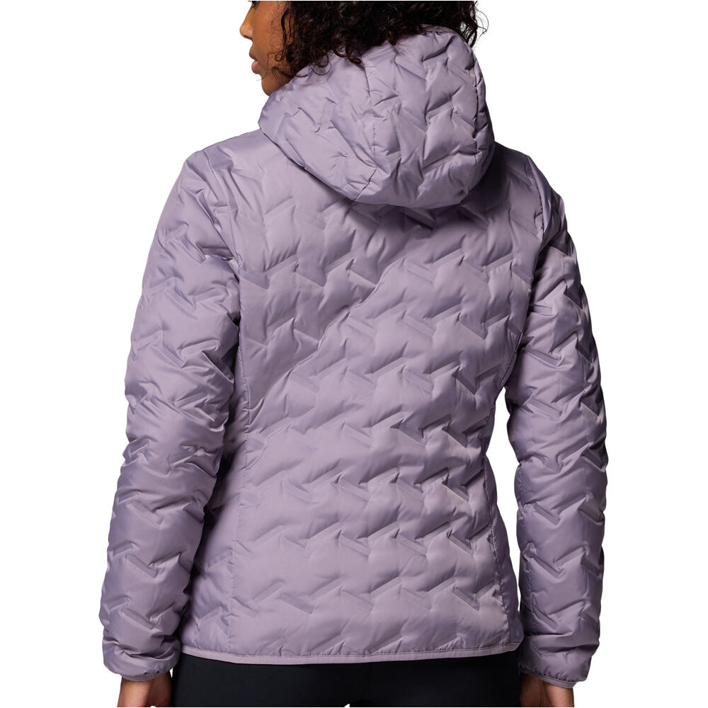 Columbia chaqueta outdoor mujer Delta Ridge II Down Hooded Jacket vista trasera