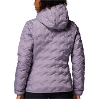 Columbia chaqueta outdoor mujer Delta Ridge II Down Hooded Jacket vista trasera