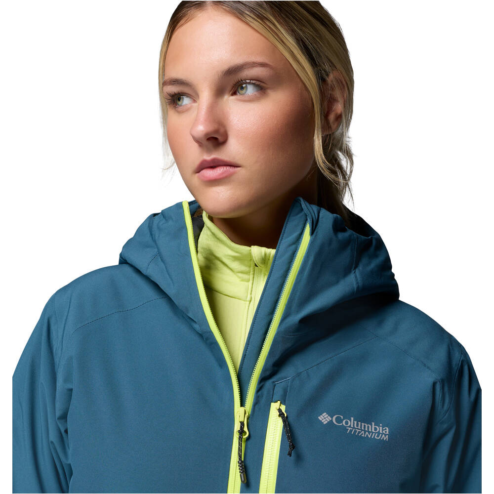 Columbia chaqueta outdoor mujer Explorers Edge II Insulated Jacket vista detalle