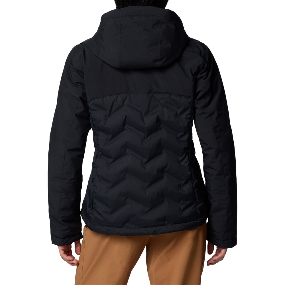 Columbia chaqueta outdoor mujer Grand Trek III Down Jacket vista trasera