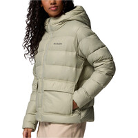 Columbia chaqueta outdoor mujer Harmony Falls Hooded Down Jacket vista detalle