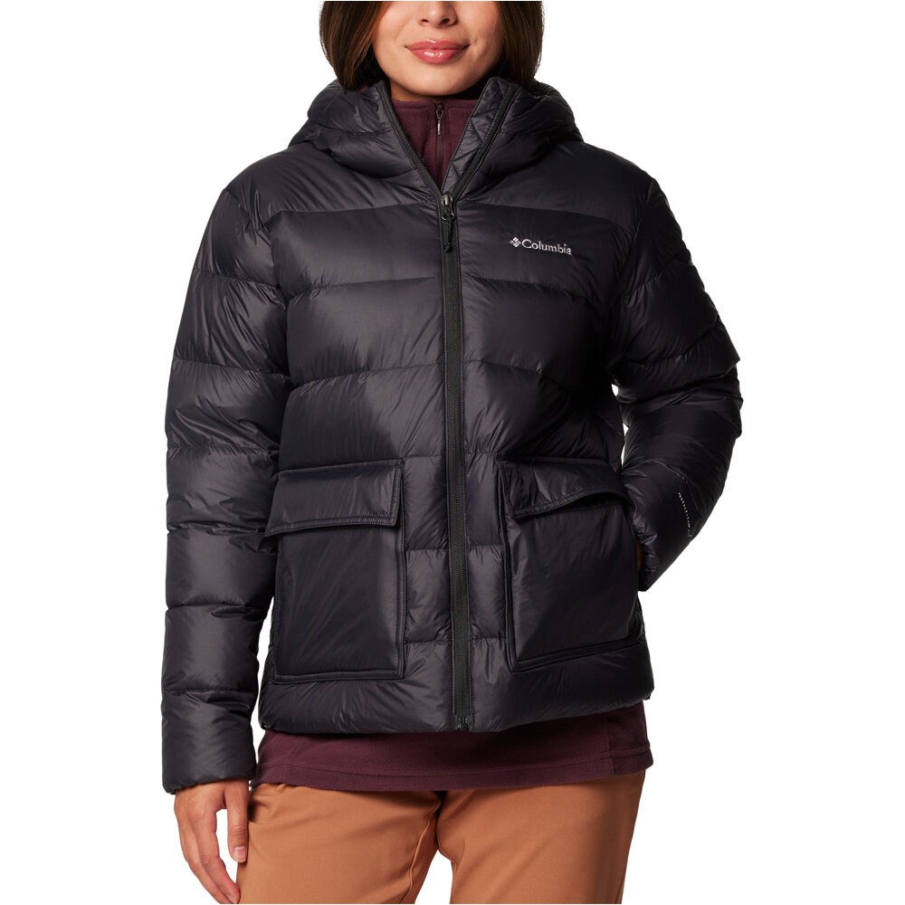 Columbia chaqueta outdoor mujer Harmony Falls Hooded Down Jacket vista frontal