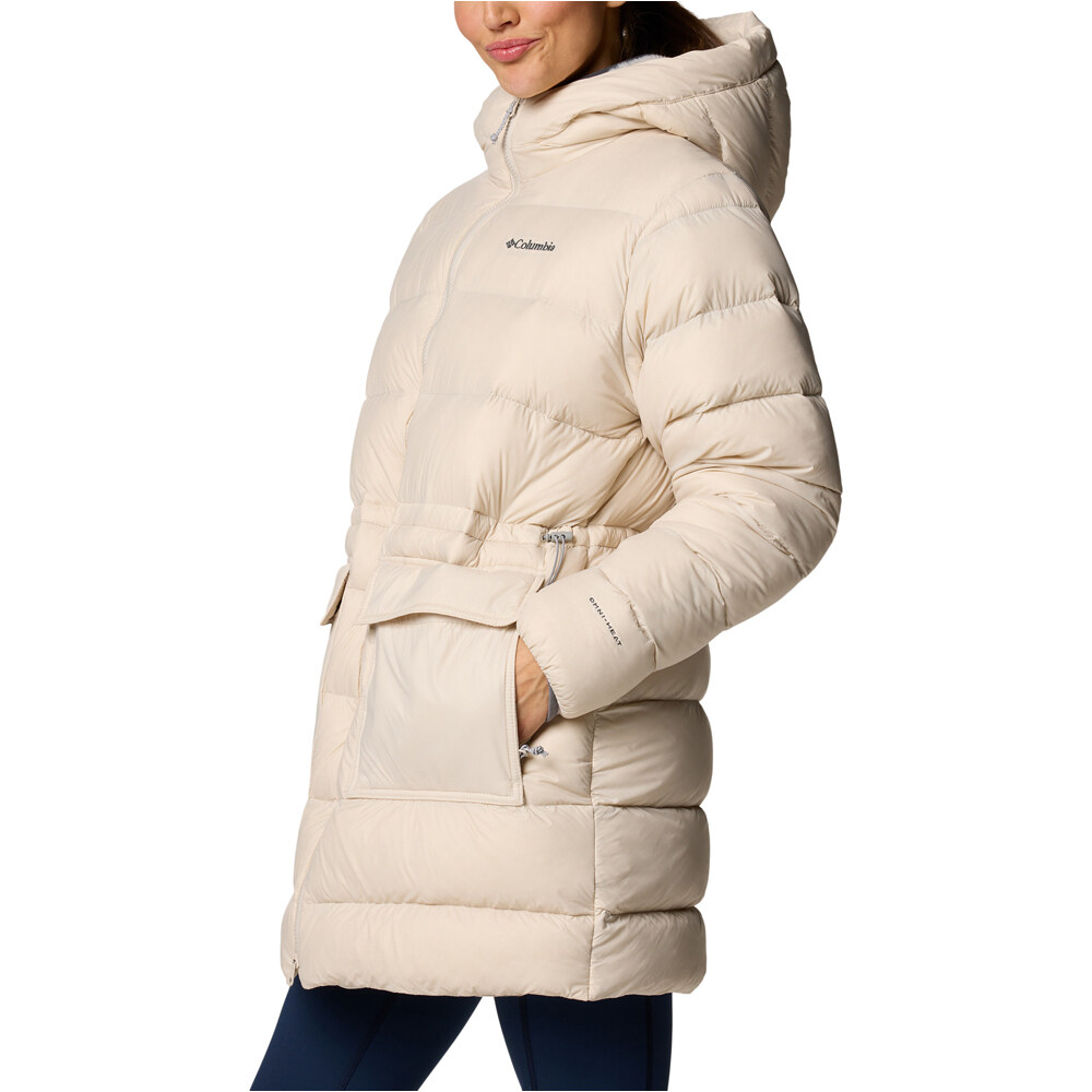 Columbia chaqueta outdoor mujer Harmony Falls Mid Down Jacket vista detalle