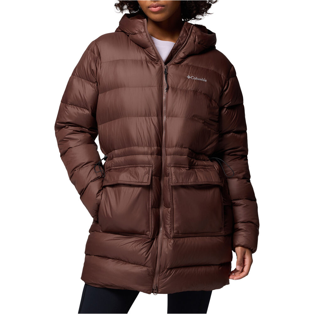 Columbia chaqueta outdoor mujer Harmony Falls Mid Down Jacket vista frontal