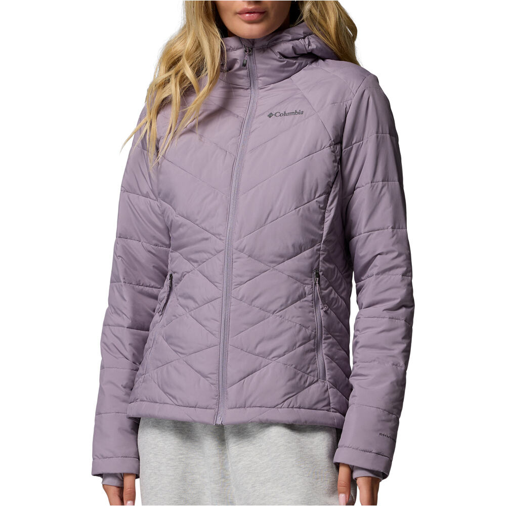 Columbia chaqueta outdoor mujer Heavenly Hooded Jacket vista frontal