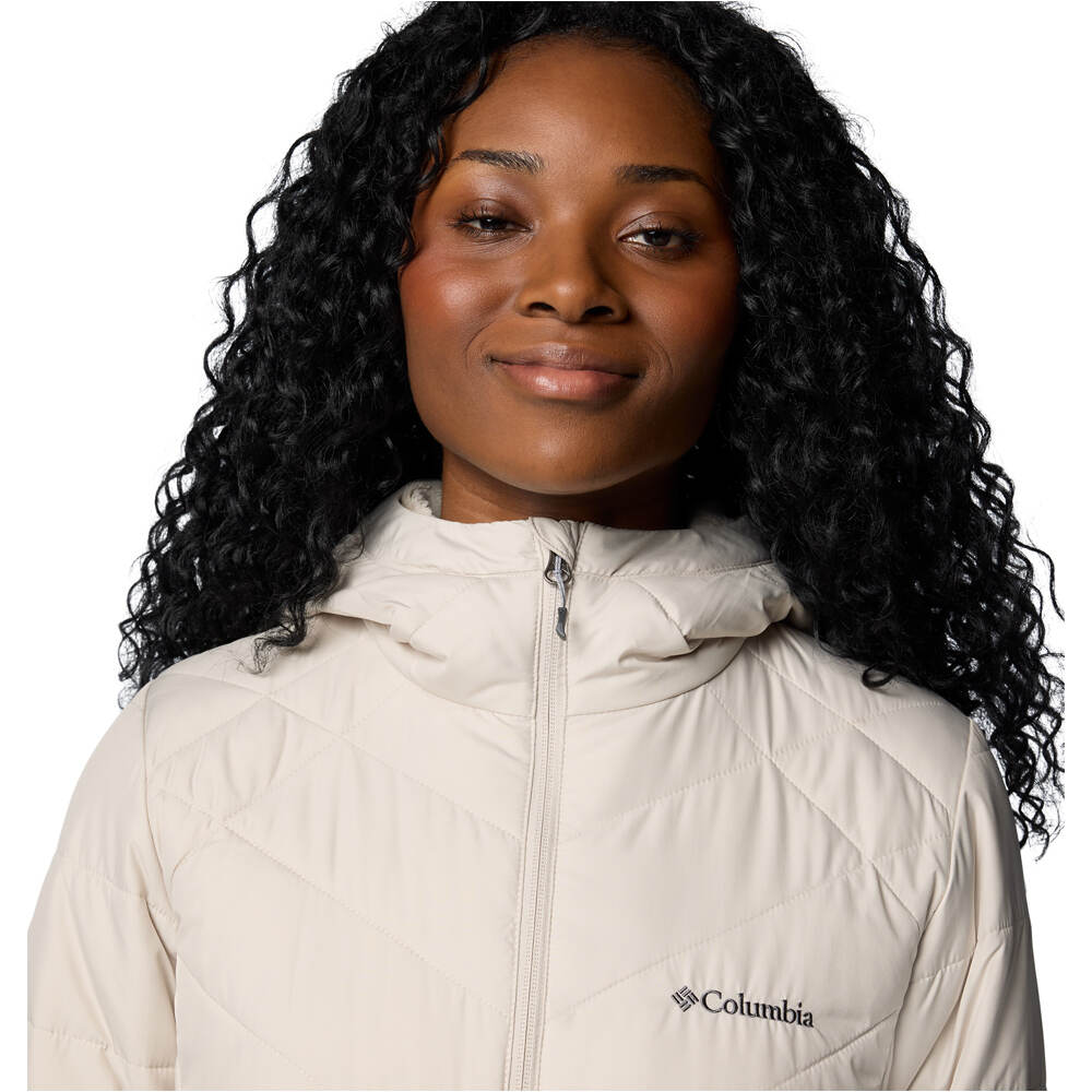 Columbia chaqueta outdoor mujer Heavenly Long Hooded Jacket 03
