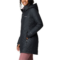 Columbia chaqueta outdoor mujer Heavenly Long Hooded Jacket vista detalle
