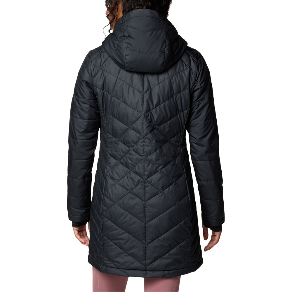 Columbia chaqueta outdoor mujer Heavenly Long Hooded Jacket vista trasera