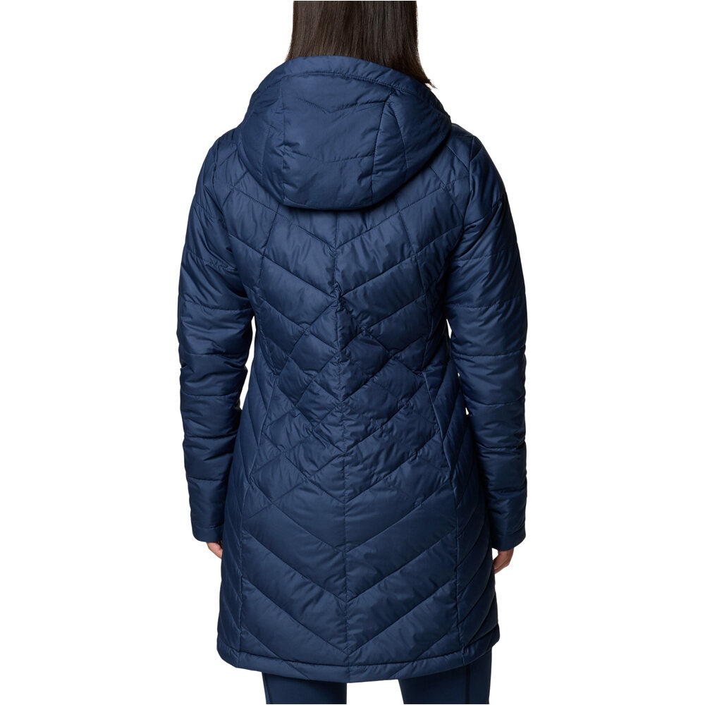 Columbia chaqueta outdoor mujer Heavenly Long Hooded Jacket vista trasera
