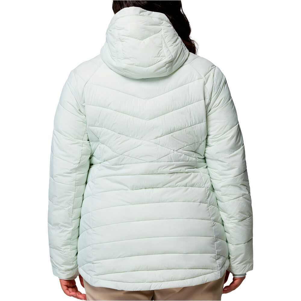 Columbia chaqueta outdoor mujer Joy Peak II Hooded Jacket vista trasera