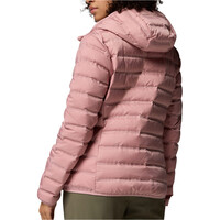 Columbia chaqueta outdoor mujer Lake 22 II Down Hooded Jacket vista trasera