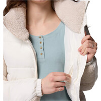 Columbia chaqueta outdoor mujer Leadbetter Point II Sherpa Hybrid vista detalle