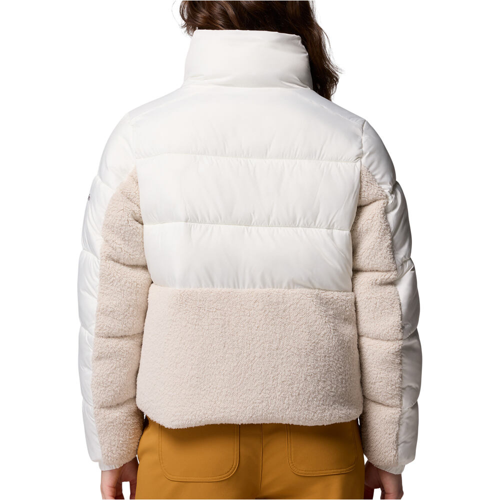 Columbia chaqueta outdoor mujer Leadbetter Point II Sherpa Hybrid vista trasera
