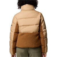 Columbia chaqueta outdoor mujer Leadbetter Point II Sherpa Hybrid vista trasera