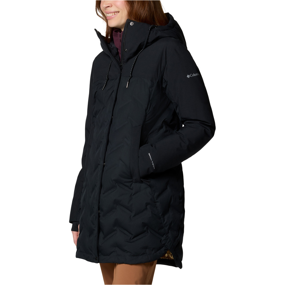 Columbia chaqueta outdoor mujer Mountain Croo III Mid Down Jacket vista detalle