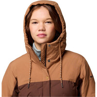 Columbia chaqueta outdoor mujer Mountain Croo III Mid Down Jacket vista detalle