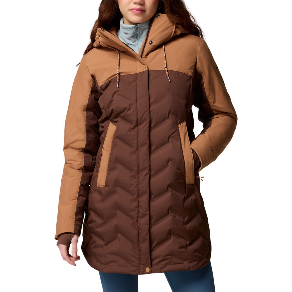 Columbia chaqueta outdoor mujer Mountain Croo III Mid Down Jacket vista frontal