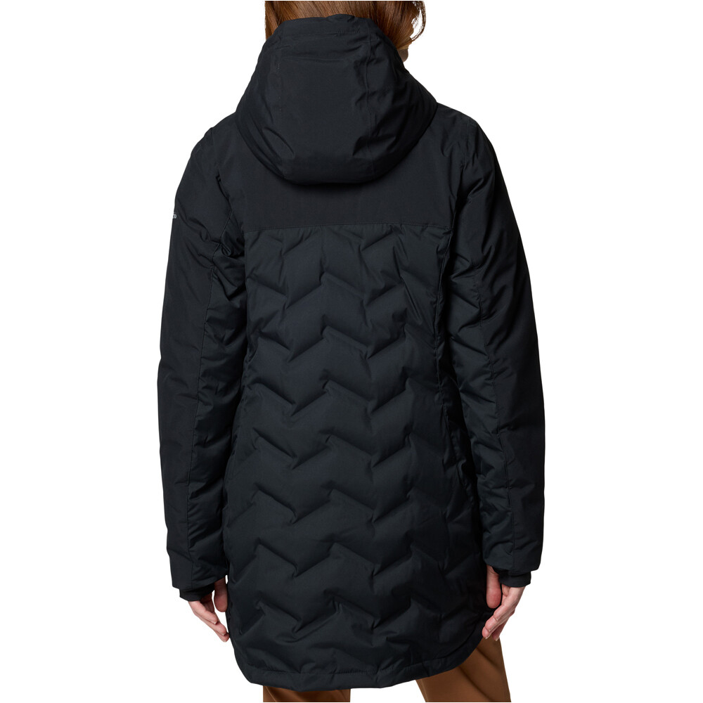 Columbia chaqueta outdoor mujer Mountain Croo III Mid Down Jacket vista trasera