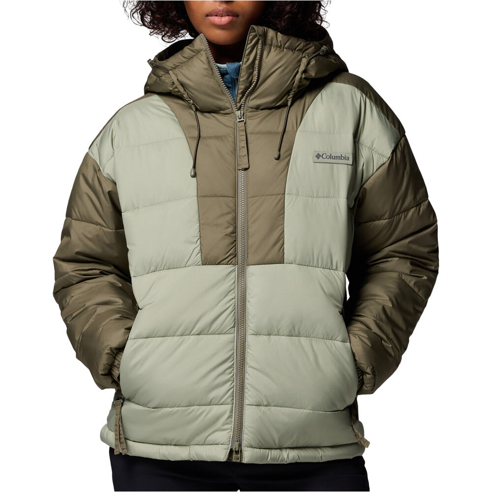 Columbia chaqueta outdoor mujer Pike Lake III Hooded Jacket vista frontal