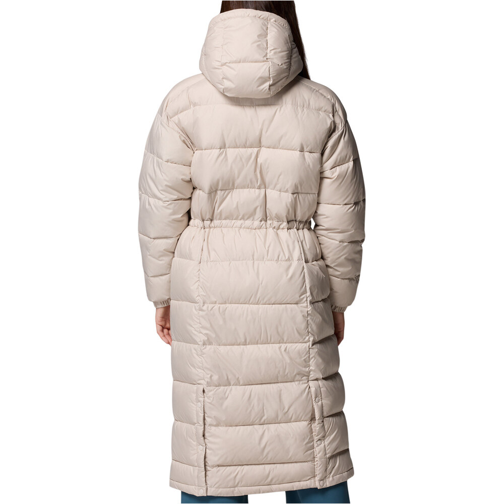 Columbia chaqueta outdoor mujer Pike Lake  III Long Jacket vista trasera
