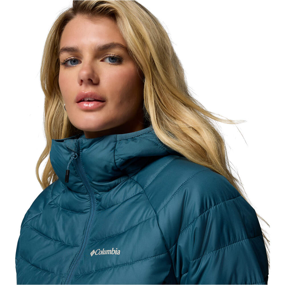 Columbia chaqueta outdoor mujer Powder Lite  II Hooded Jacket 04