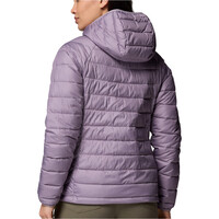 Columbia chaqueta outdoor mujer Powder Lite II Hooded Jacket vista trasera