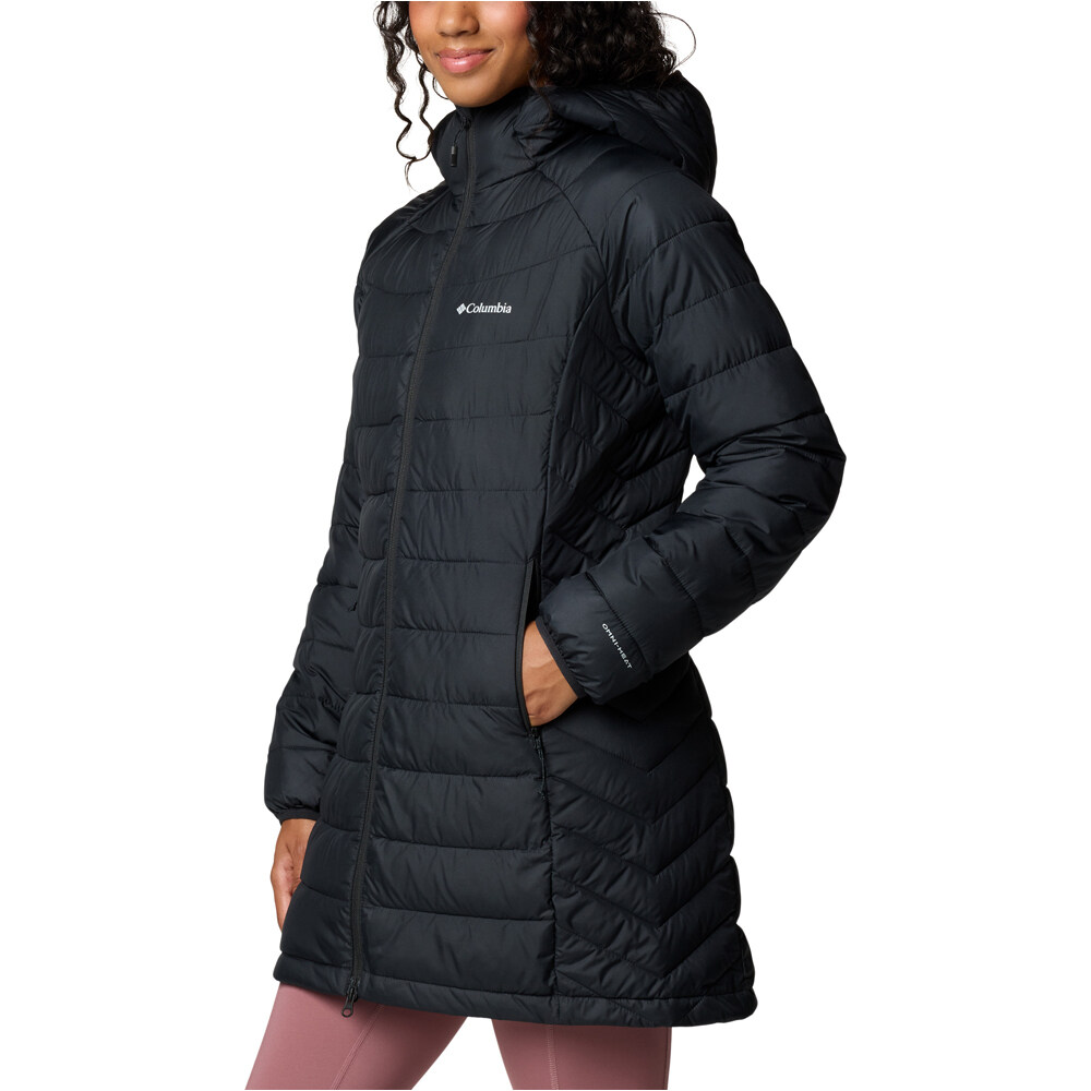 Columbia chaqueta outdoor mujer Powder Lite II Mid Jacket vista detalle