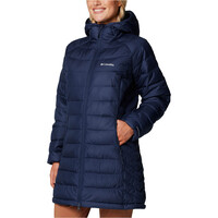 Columbia chaqueta outdoor mujer Powder Lite II Mid Jacket vista detalle