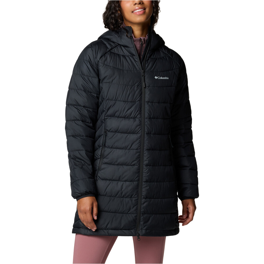 Columbia chaqueta outdoor mujer Powder Lite II Mid Jacket vista frontal