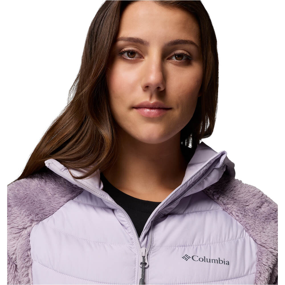 Columbia chaqueta outdoor mujer Powder Lite II Sherpa Hybrid Jacket 03