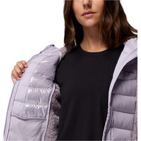 Columbia chaqueta outdoor mujer Powder Lite II Sherpa Hybrid Jacket vista detalle