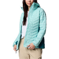 Columbia chaqueta outdoor mujer Powder Pass II Hybrid Hooded Jacket 03