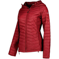 Columbia chaqueta outdoor mujer Powder Pass II Hybrid Hooded Jacket vista detalle