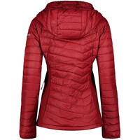 Columbia chaqueta outdoor mujer Powder Pass II Hybrid Hooded Jacket vista trasera