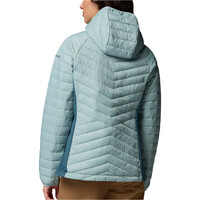 Columbia chaqueta outdoor mujer Powder Pass III Hybrid Hdd Jkt vista trasera