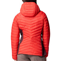 Columbia chaqueta outdoor mujer Powder Pass III Hybrid Hdd Jkt vista trasera