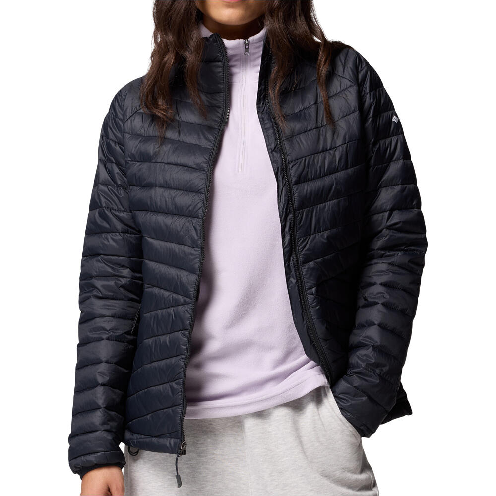 Columbia chaqueta outdoor mujer Powder Pass Jacket vista detalle