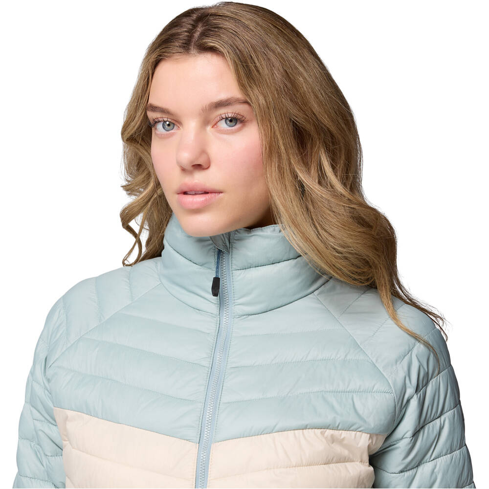 Columbia chaqueta outdoor mujer Powder Pass Jacket vista detalle