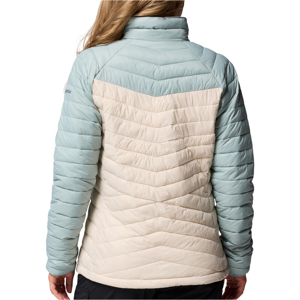 Columbia chaqueta outdoor mujer Powder Pass Jacket vista trasera
