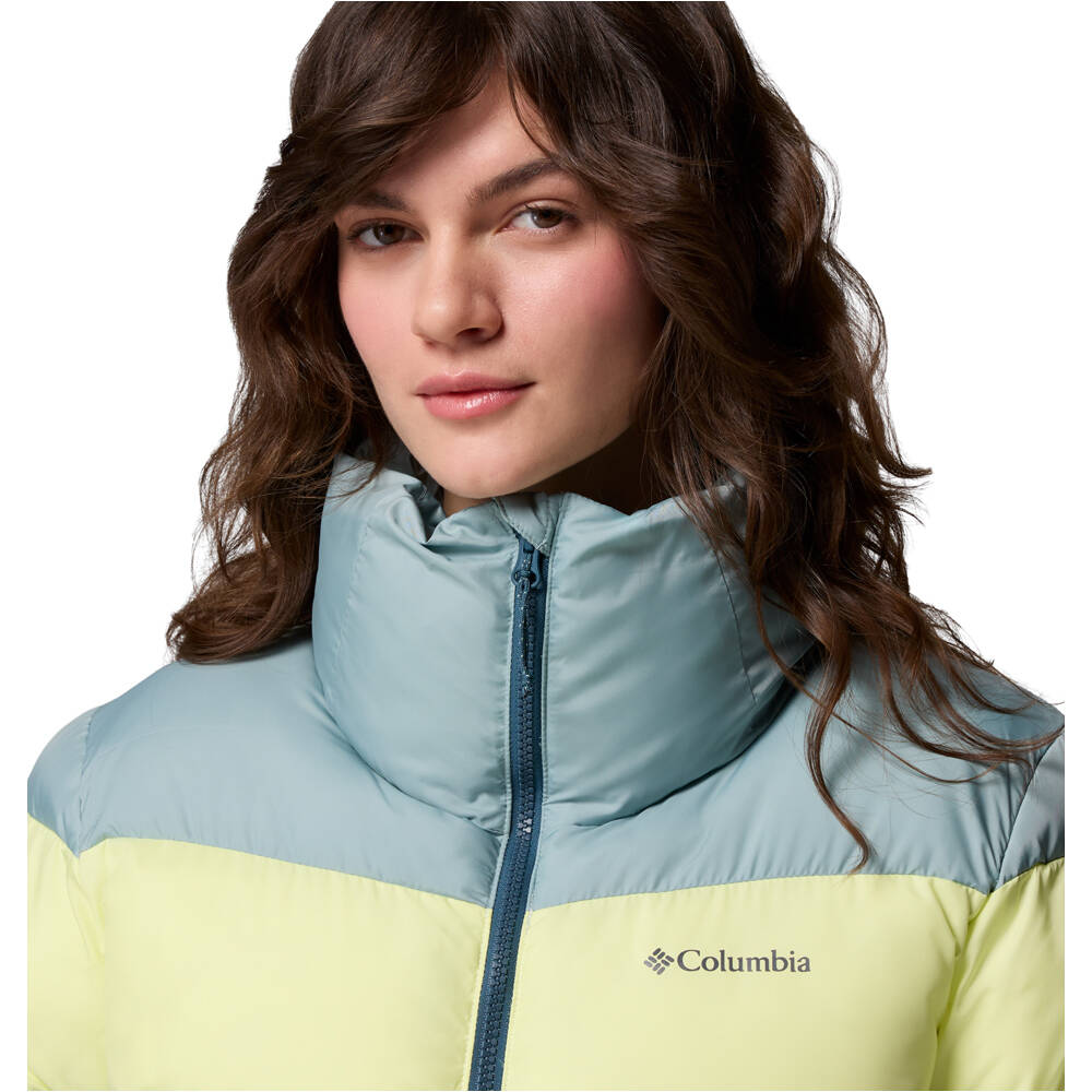 Columbia chaqueta outdoor mujer Puffect II Colorblock Jacket vista detalle