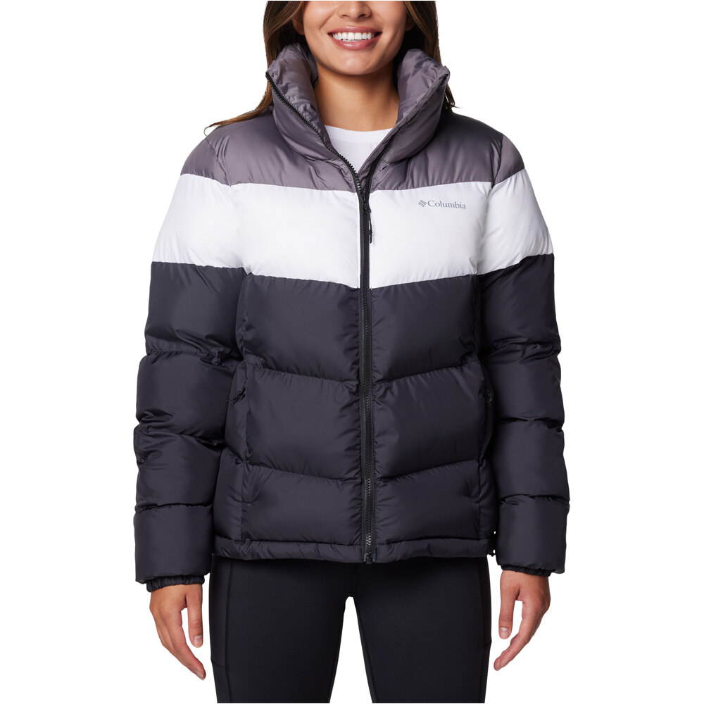 Columbia chaqueta outdoor mujer Puffect II Colorblock Jacket vista frontal