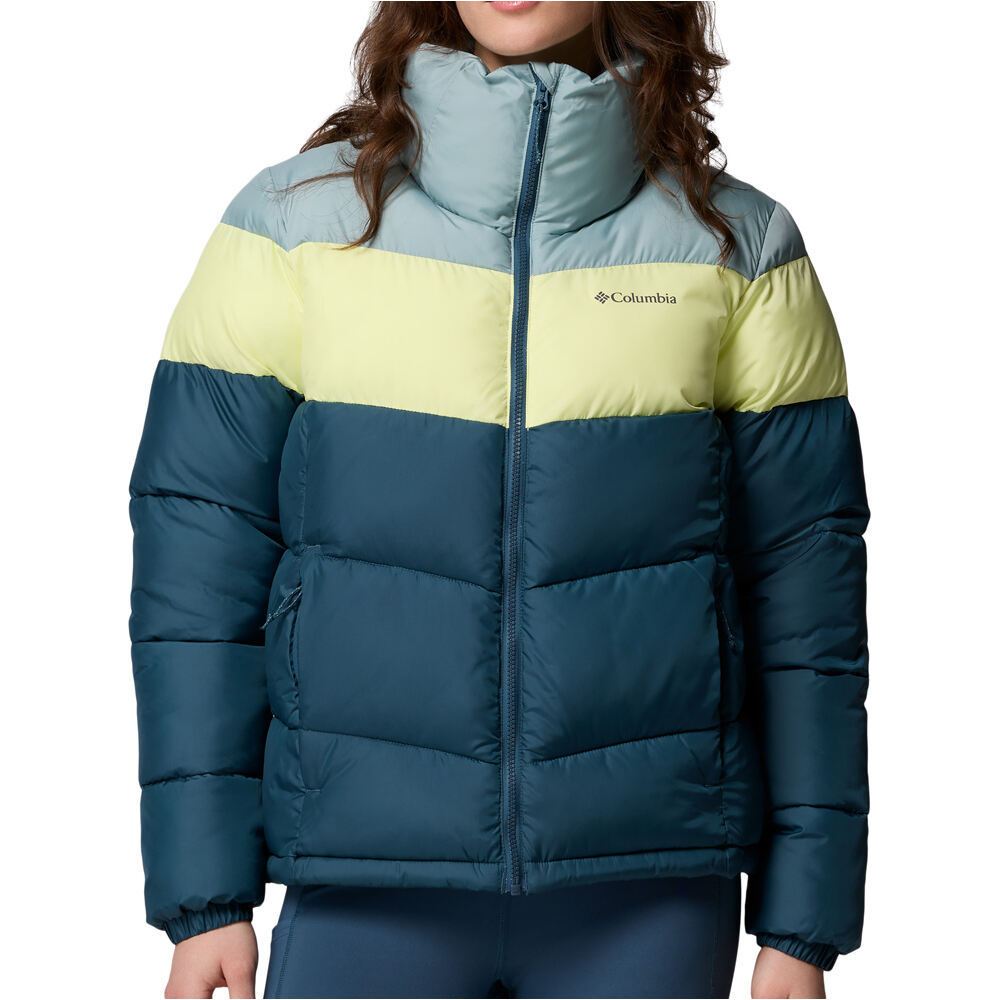Columbia chaqueta outdoor mujer Puffect II Colorblock Jacket vista frontal