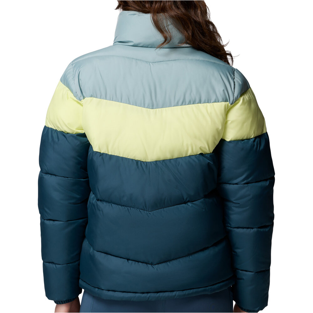Columbia chaqueta outdoor mujer Puffect II Colorblock Jacket vista trasera