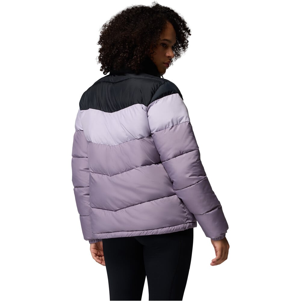 Columbia chaqueta outdoor mujer Puffect II Colorblock Jacket vista trasera