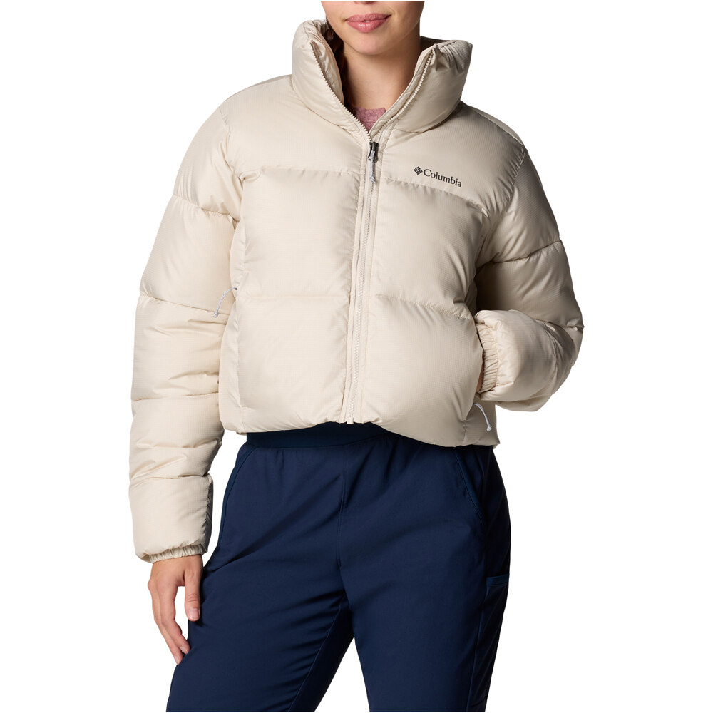 Columbia chaqueta outdoor mujer Puffect II Cropped Jacket vista frontal