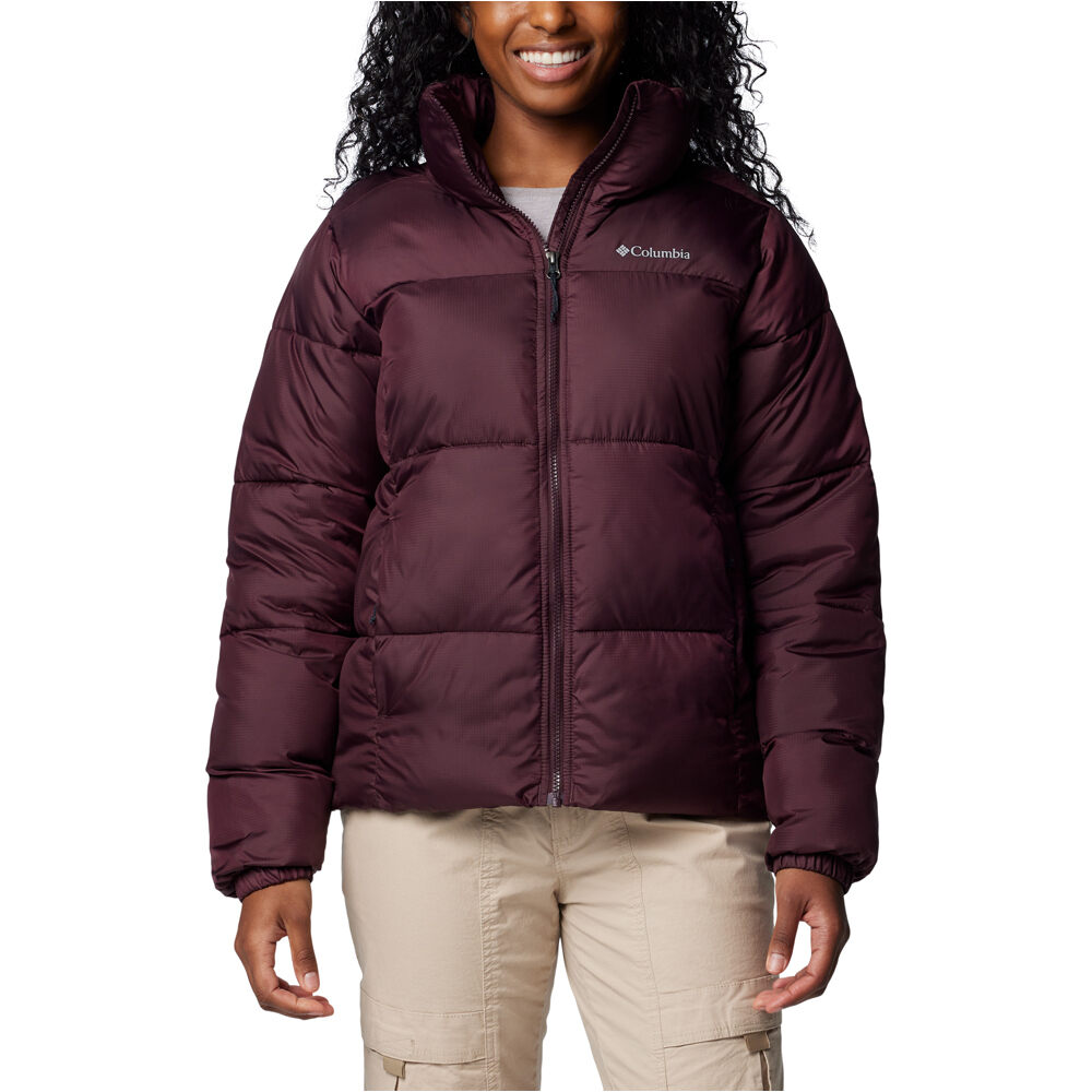 Columbia chaqueta outdoor mujer Puffect II Full Zip Jacket vista frontal