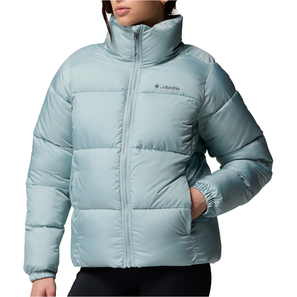 Columbia chaqueta outdoor mujer Puffect II Full Zip Jacket vista frontal